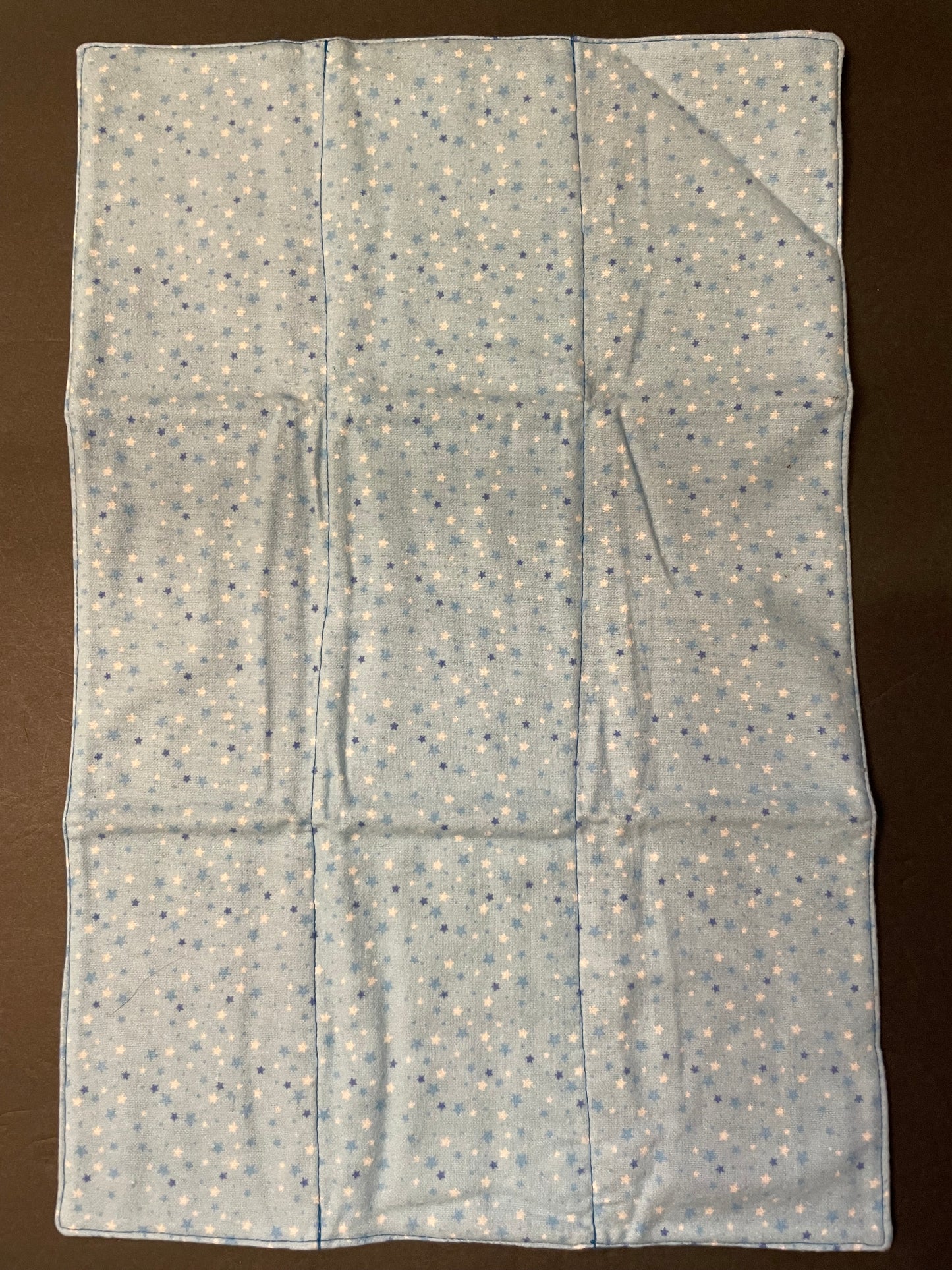 Blue Star Baby Burp Rag