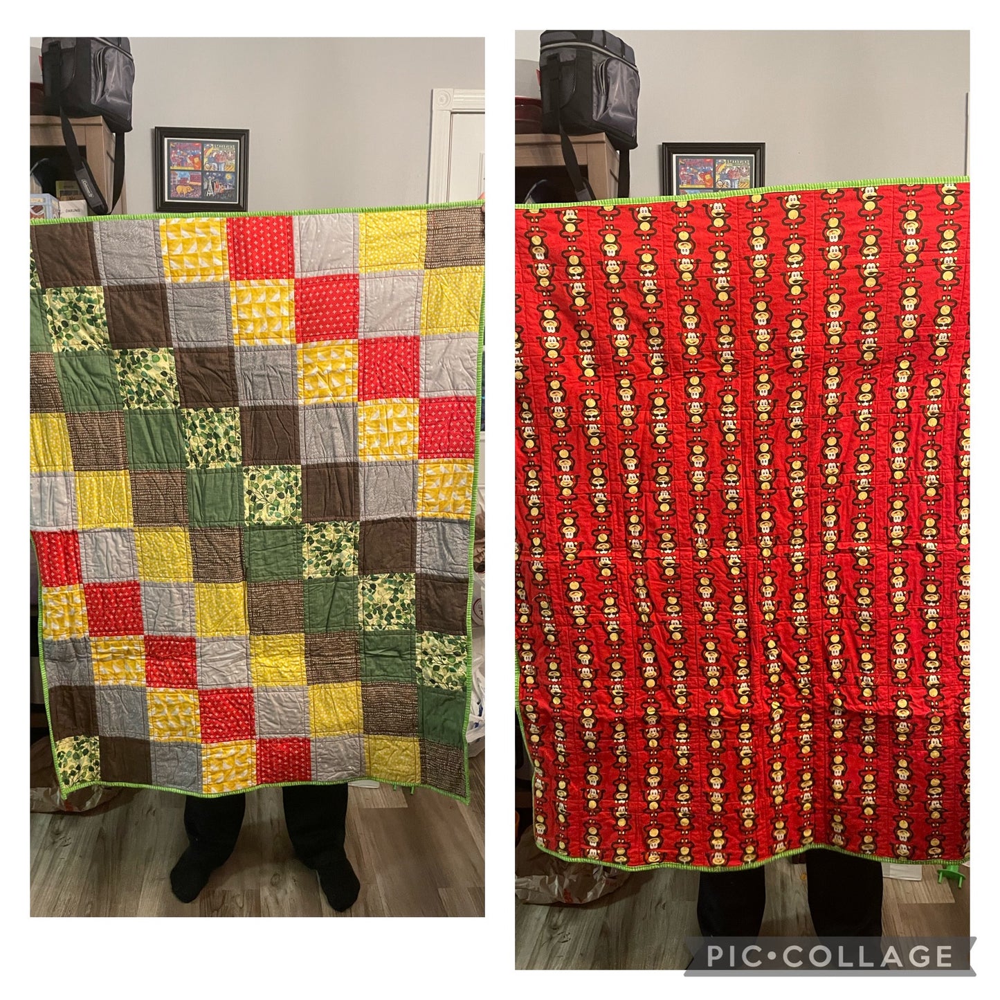 Monkey Baby Blanket