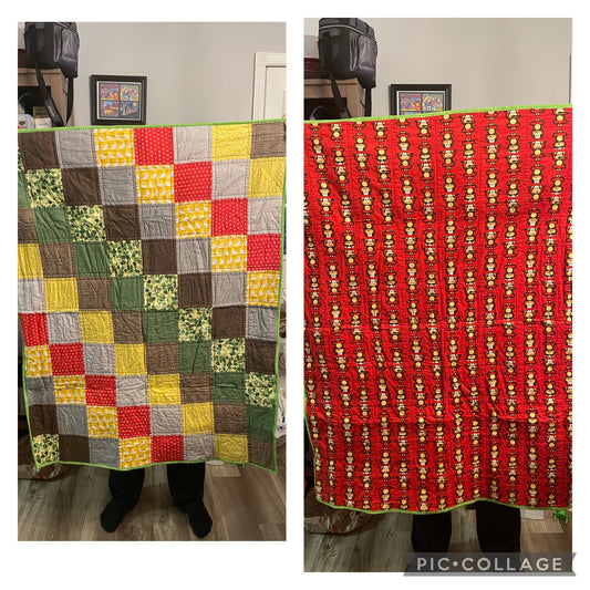 Monkey Baby Blanket