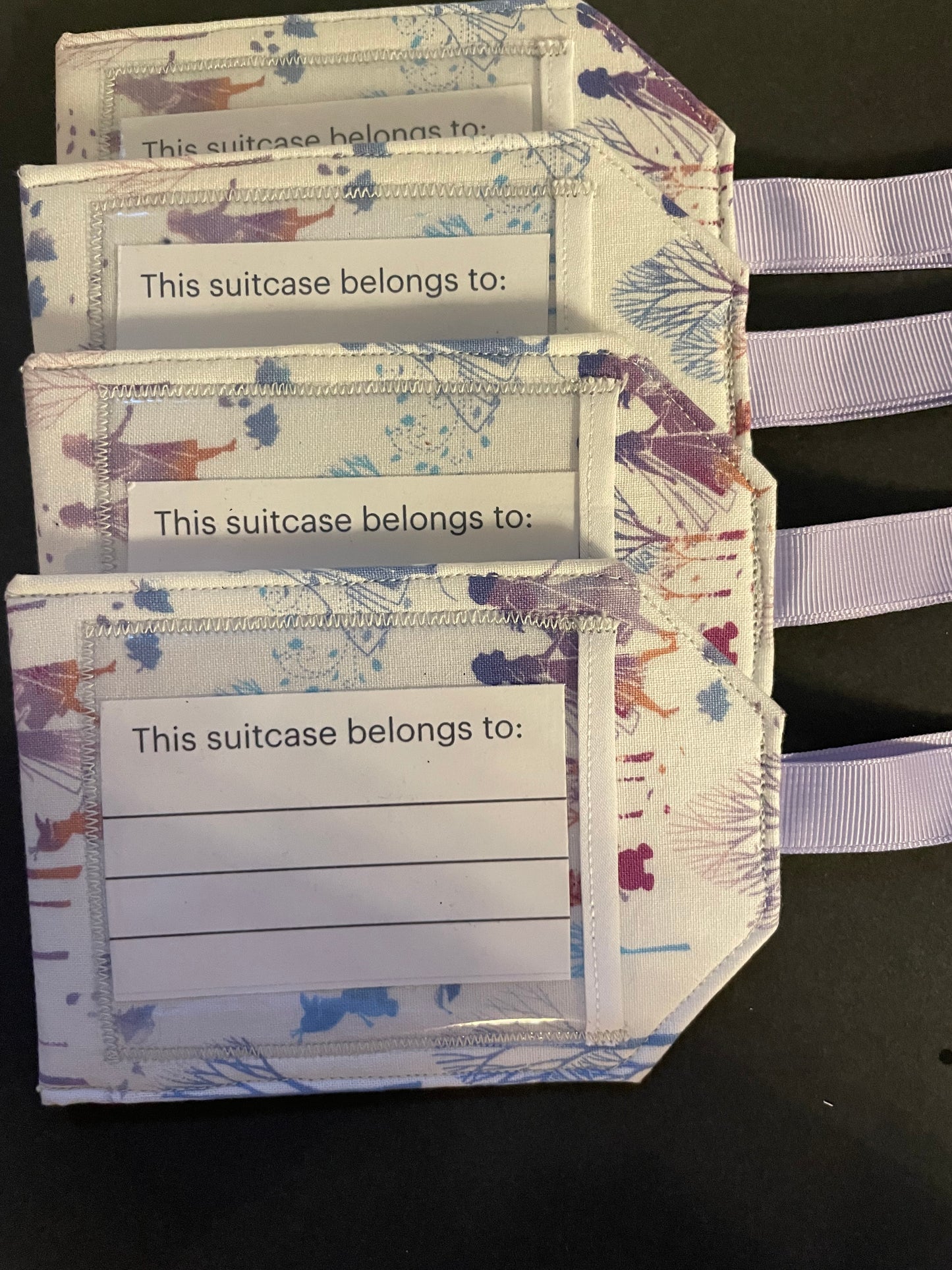 Frozen Luggage Tag