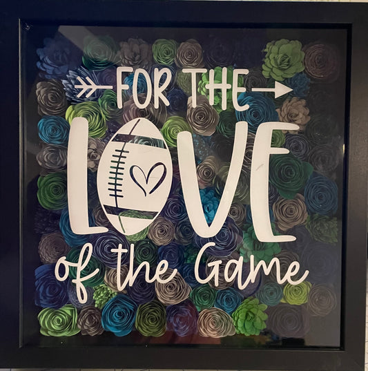 For the love of the Game Shadow Box