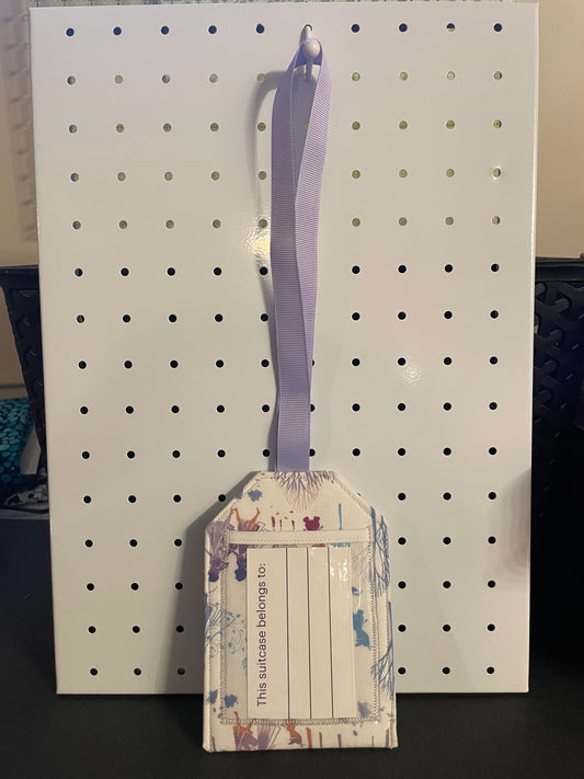 Frozen Luggage Tag