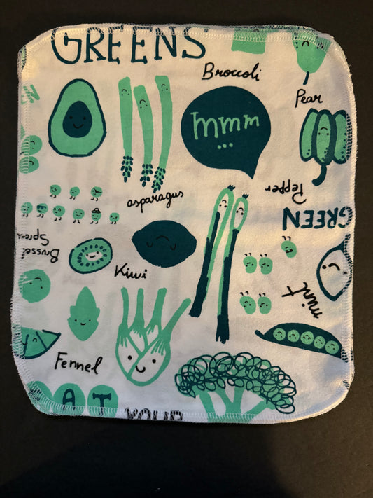 Vegetable Reusable Towels