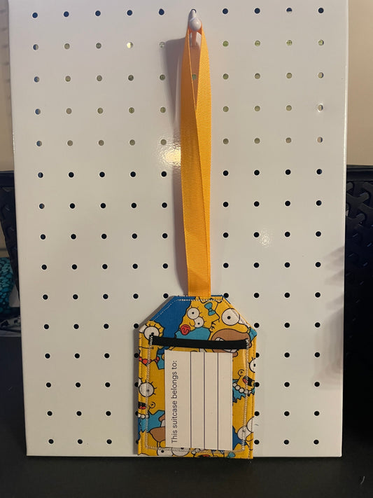 Simpson’s Luggage Tag
