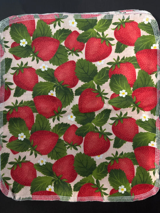 Strawberry Reusable Towel