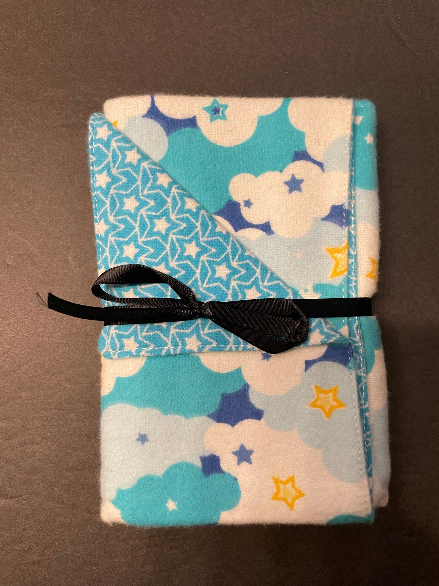 Cloud Baby Burp Rag