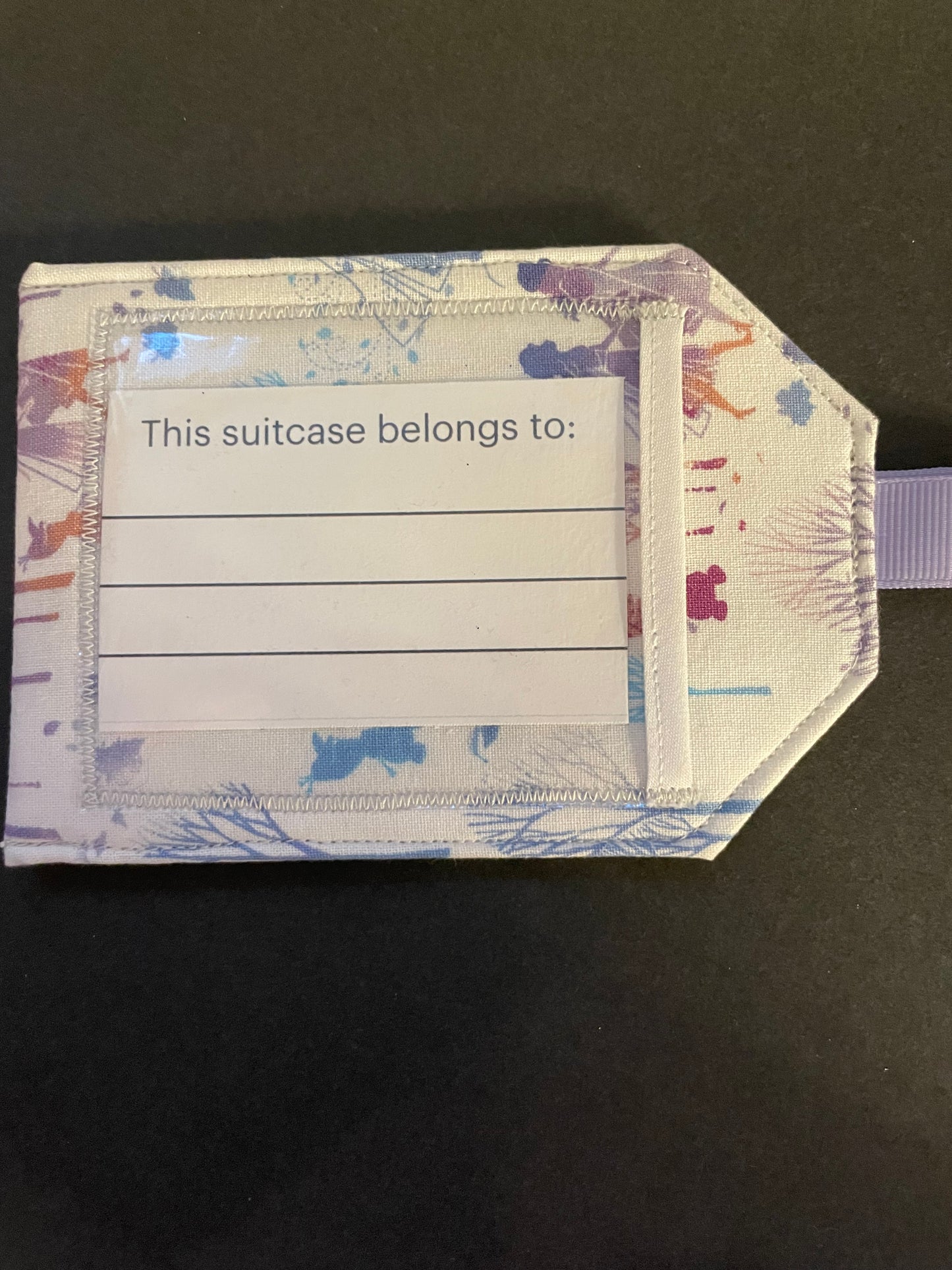 Frozen Luggage Tag