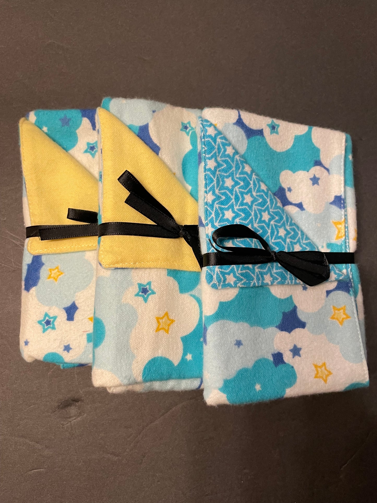 Cloud Baby Burp Rag