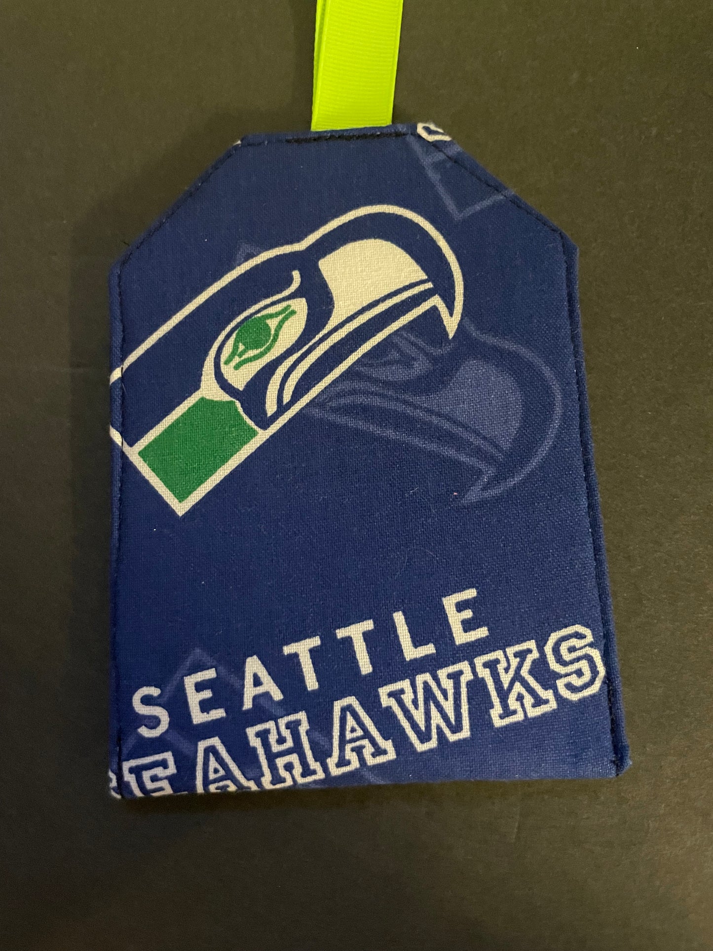 Seahawks Luggage Tag 3
