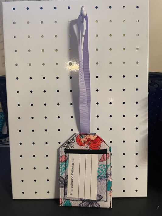 Little Mermaid Luggage Tag