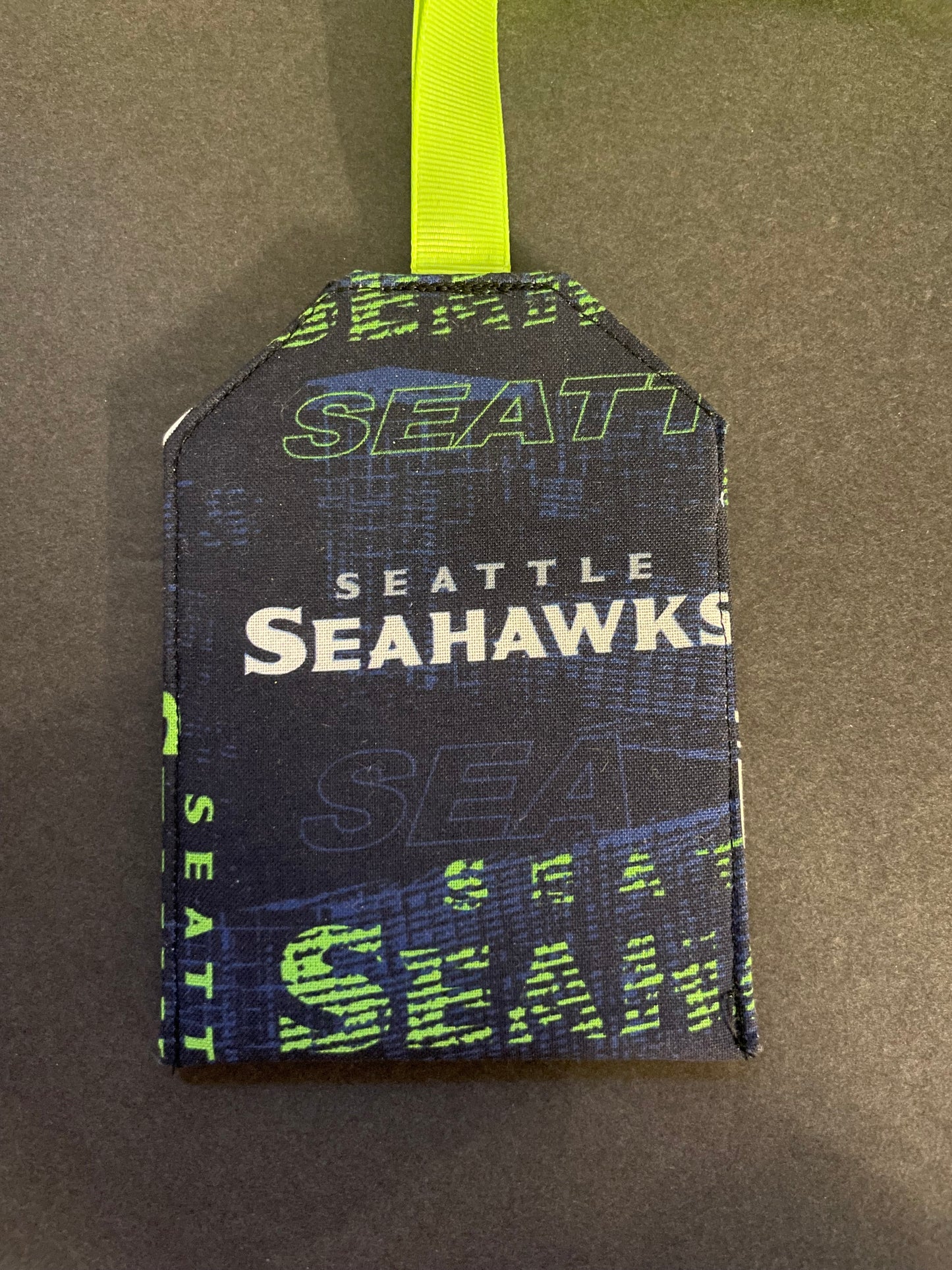 Seahawks Luggage Tag 1