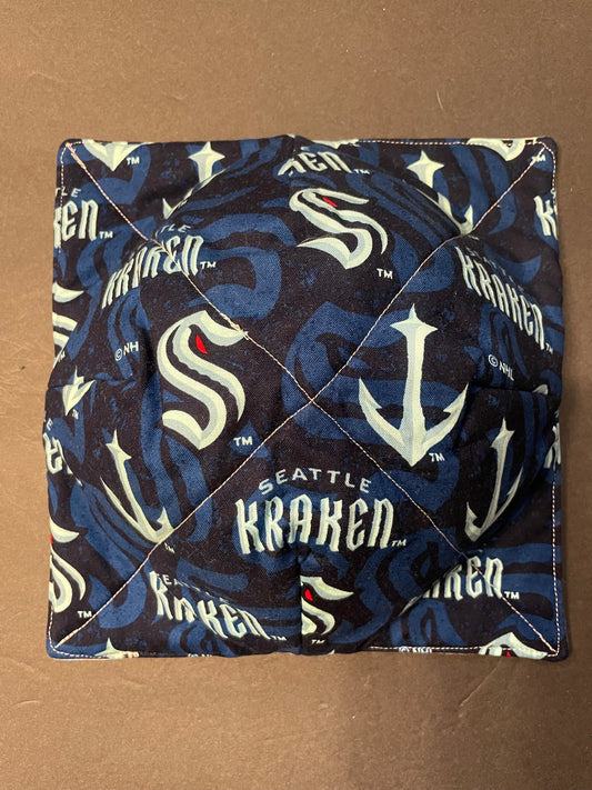 Seattle Kraken (Blue Swirl) Bowl Cozy