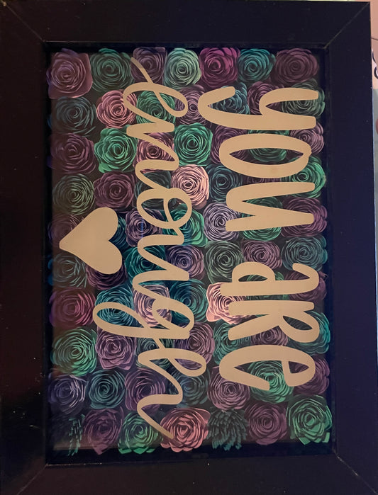 You Are Enough Shadow Box
