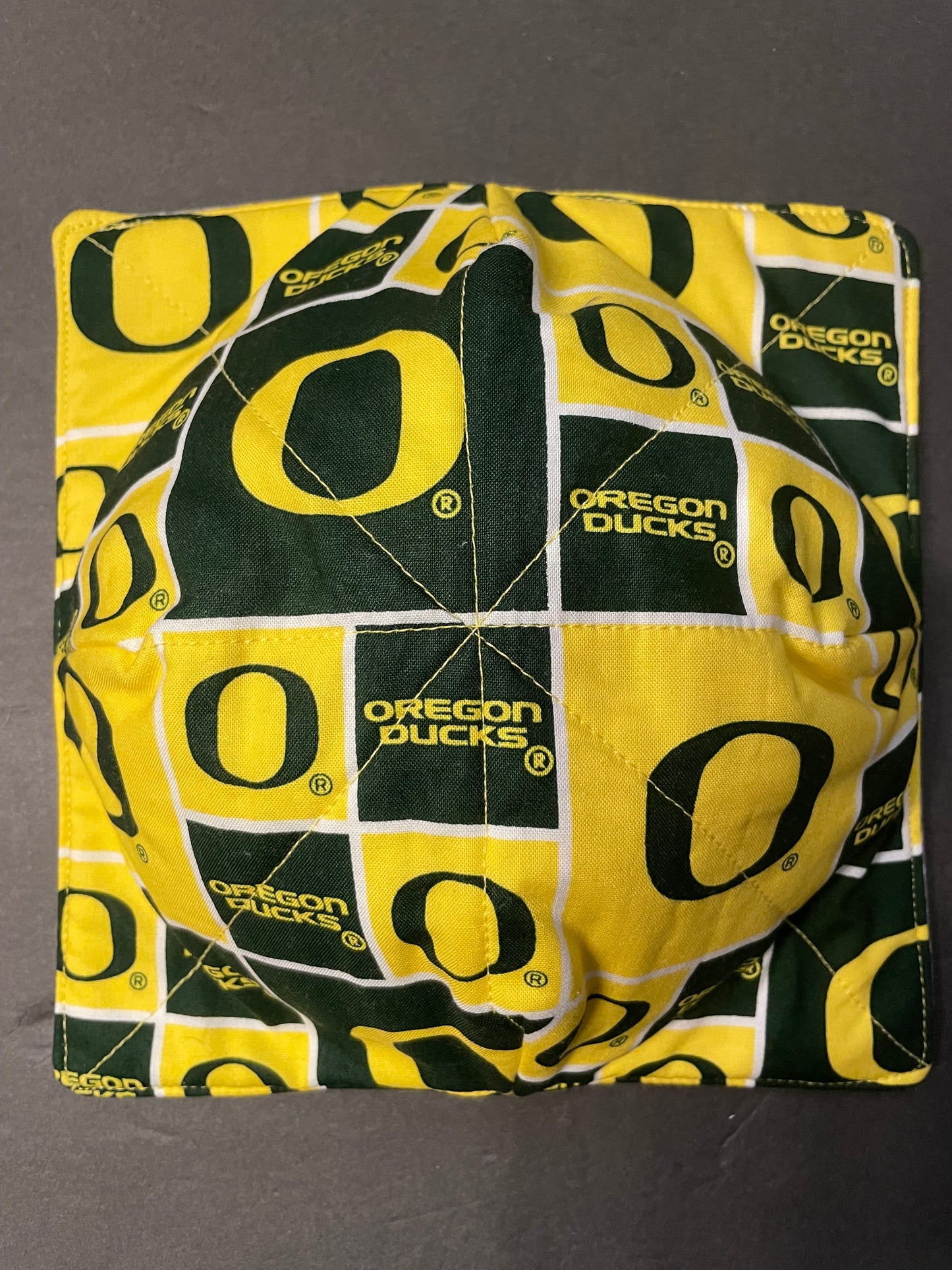 U of O (Grey Swirl) Bowl Cozy