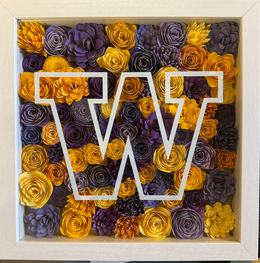 UW Flower Shadow Box