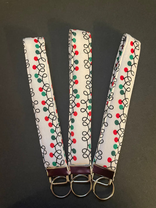 Christmas Light Wristlet