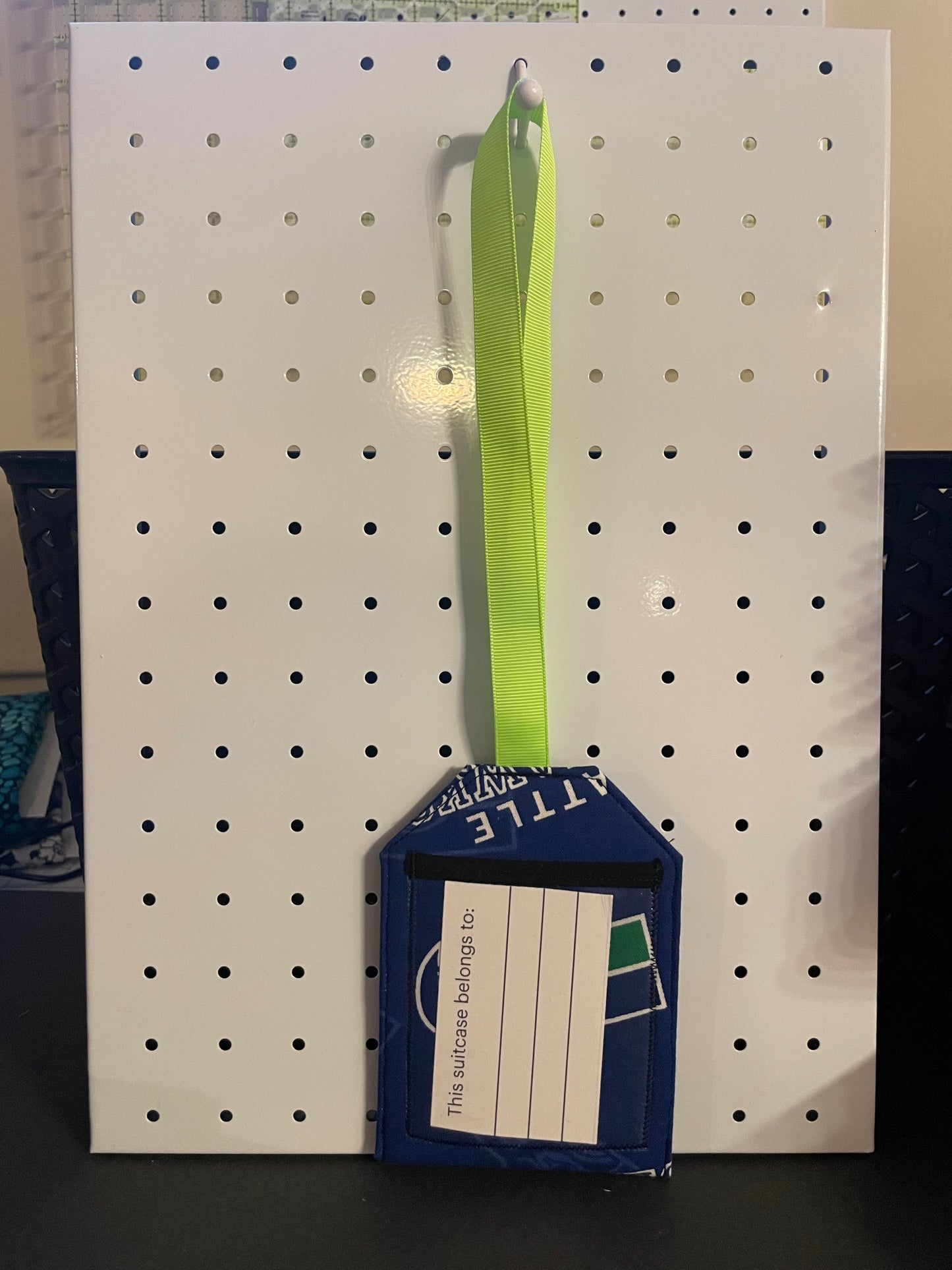 Seahawks Luggage Tag 3
