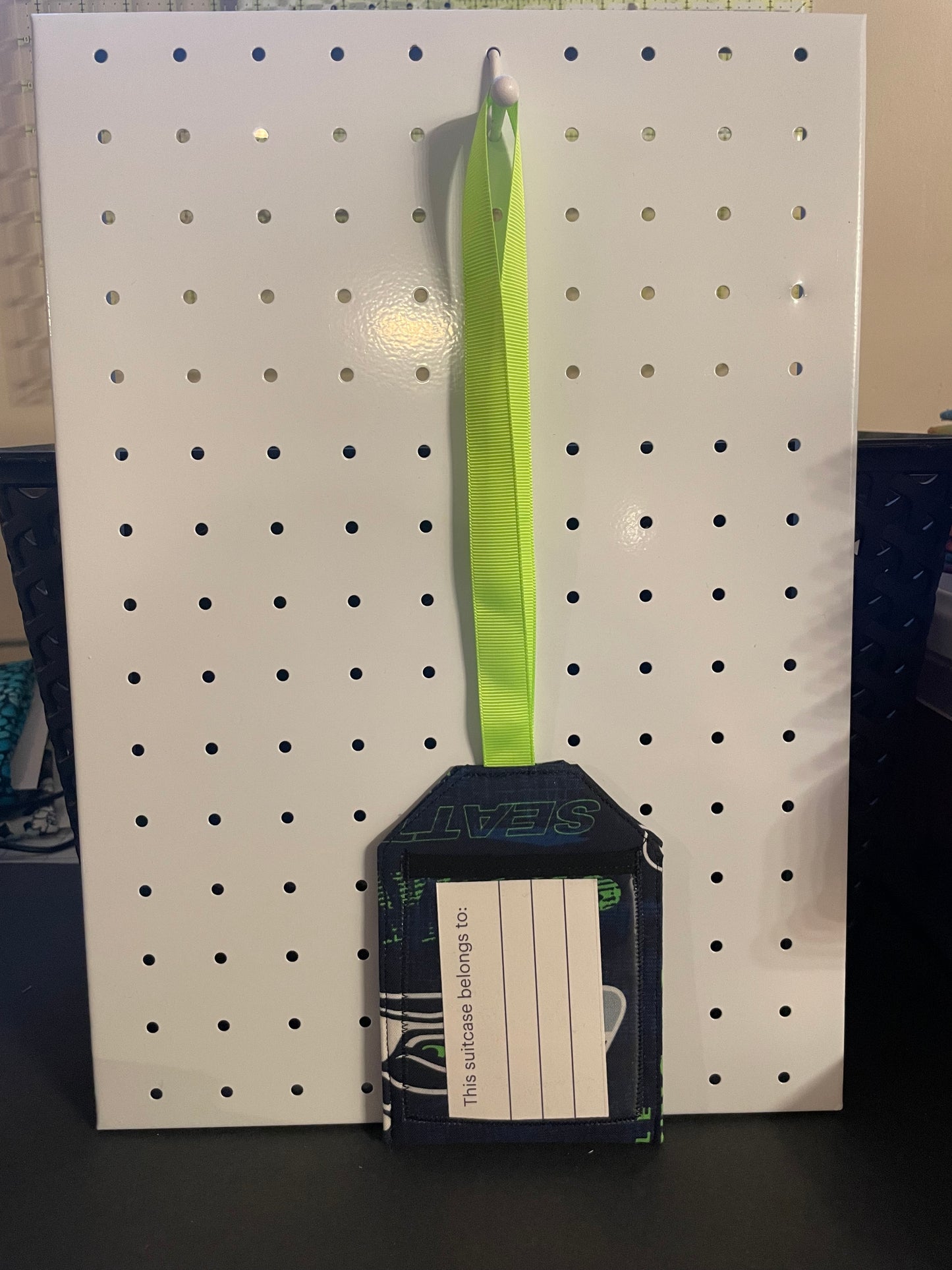 Seahawks Luggage Tag 1