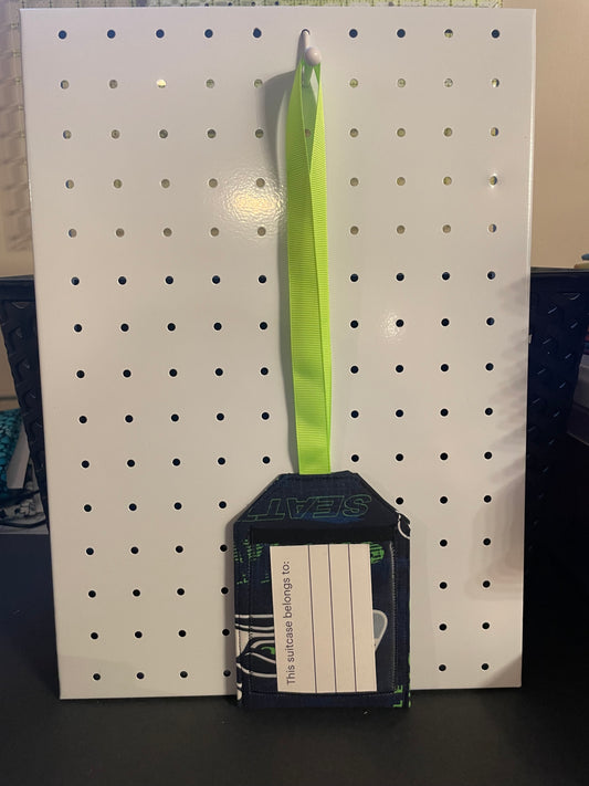 Seahawks Luggage Tag 1