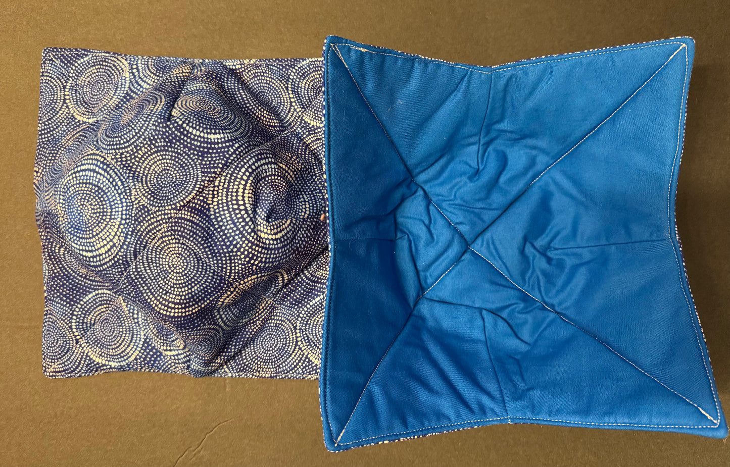 Blue Swirl Bowl Cozy