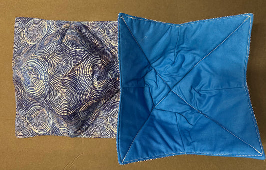 Blue Swirl Bowl Cozy