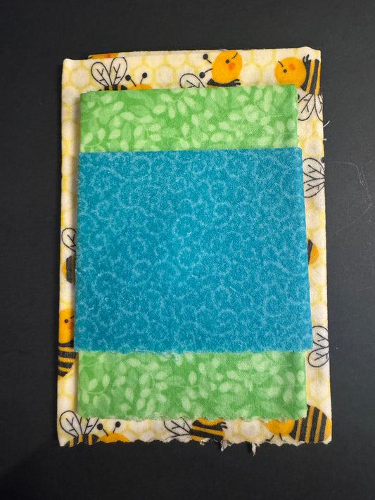 Beeswax Wraps - Bumblebee - Set of 3