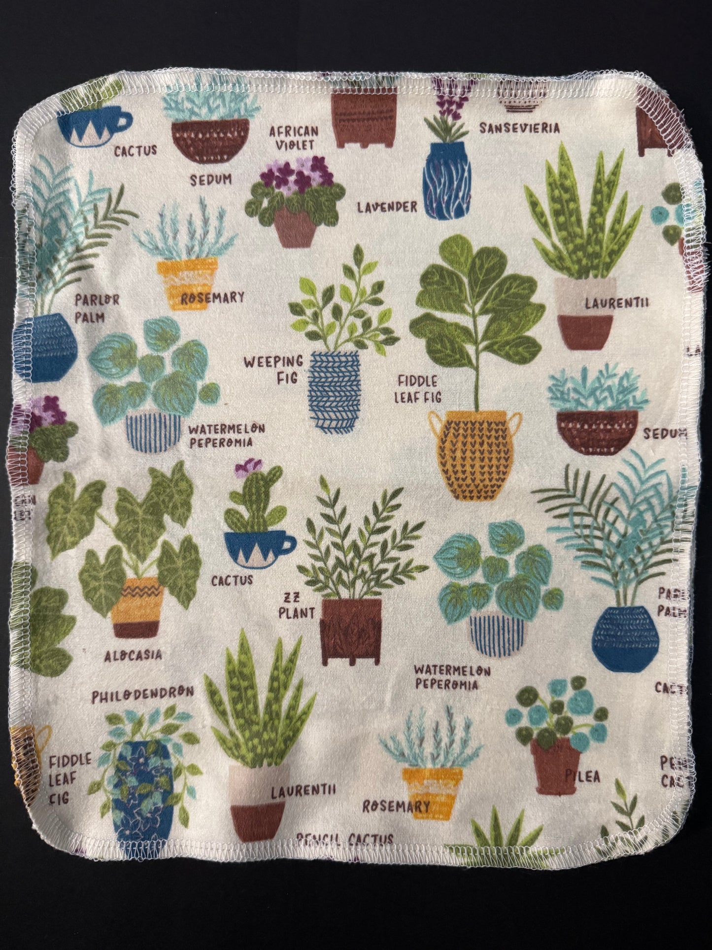 Named Potted Plants - Reusable Towels