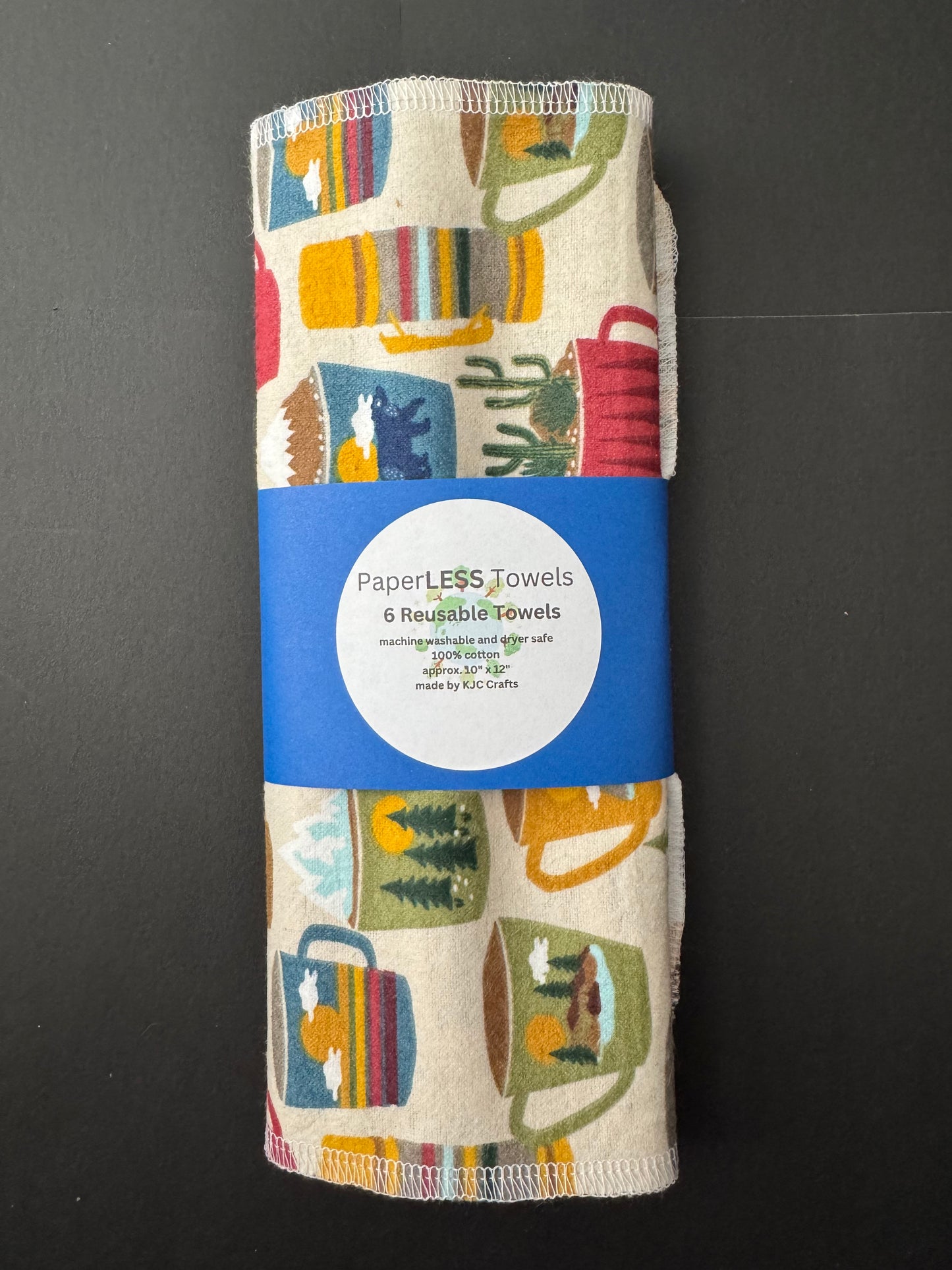 Camping Mugs - Reusable Towels