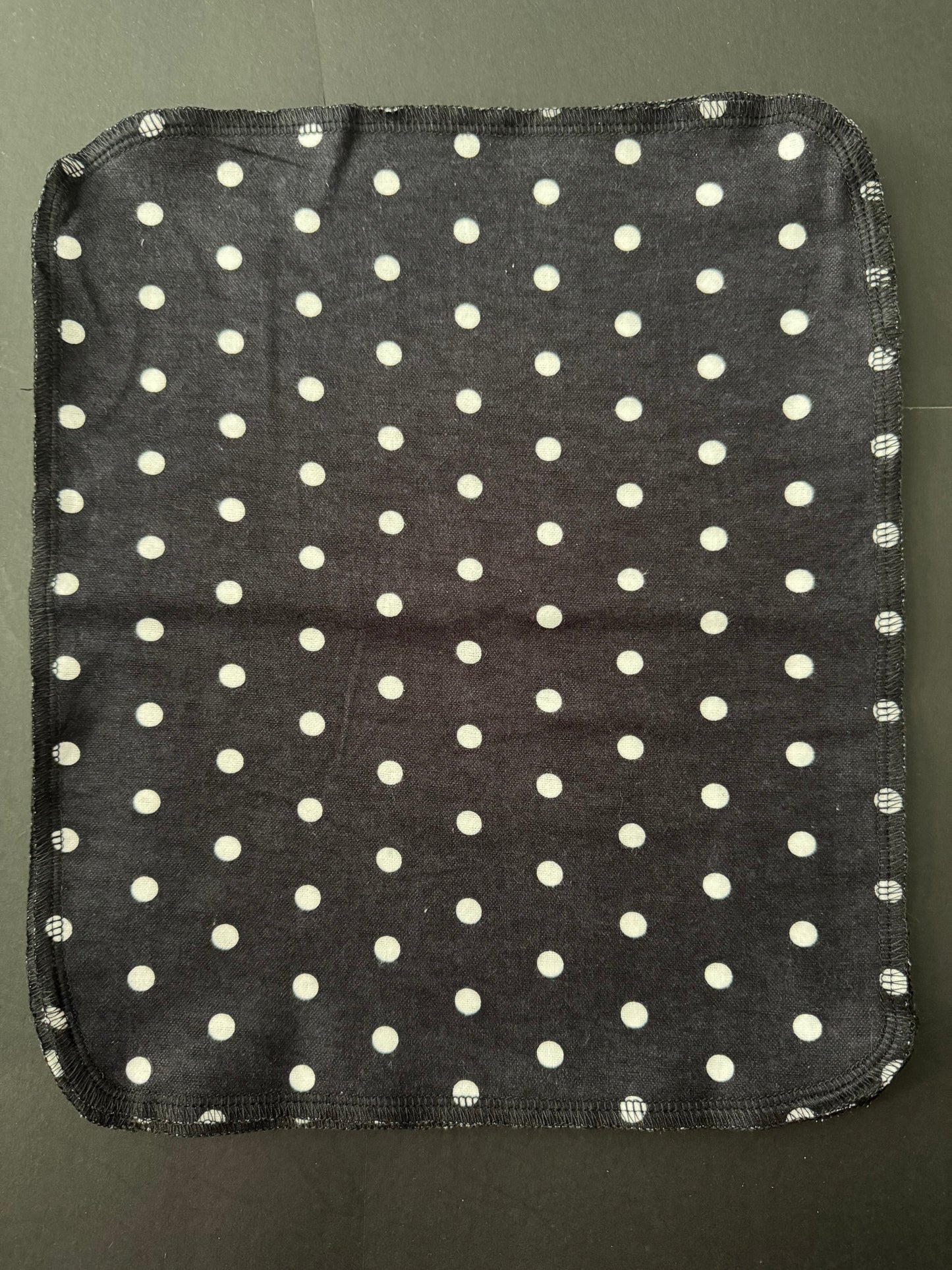 Black and White Polka Dot - Reusable Towels