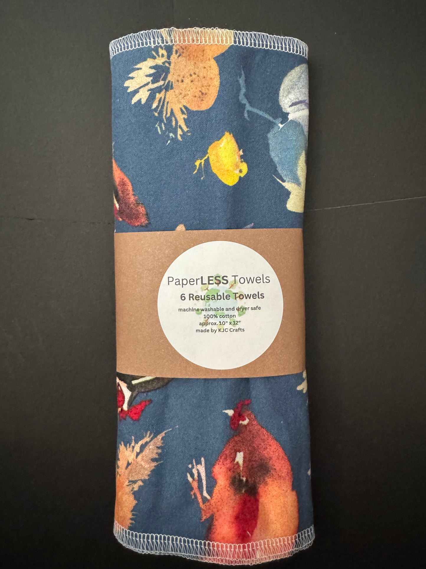 Blue Chicken - Reusable Towels