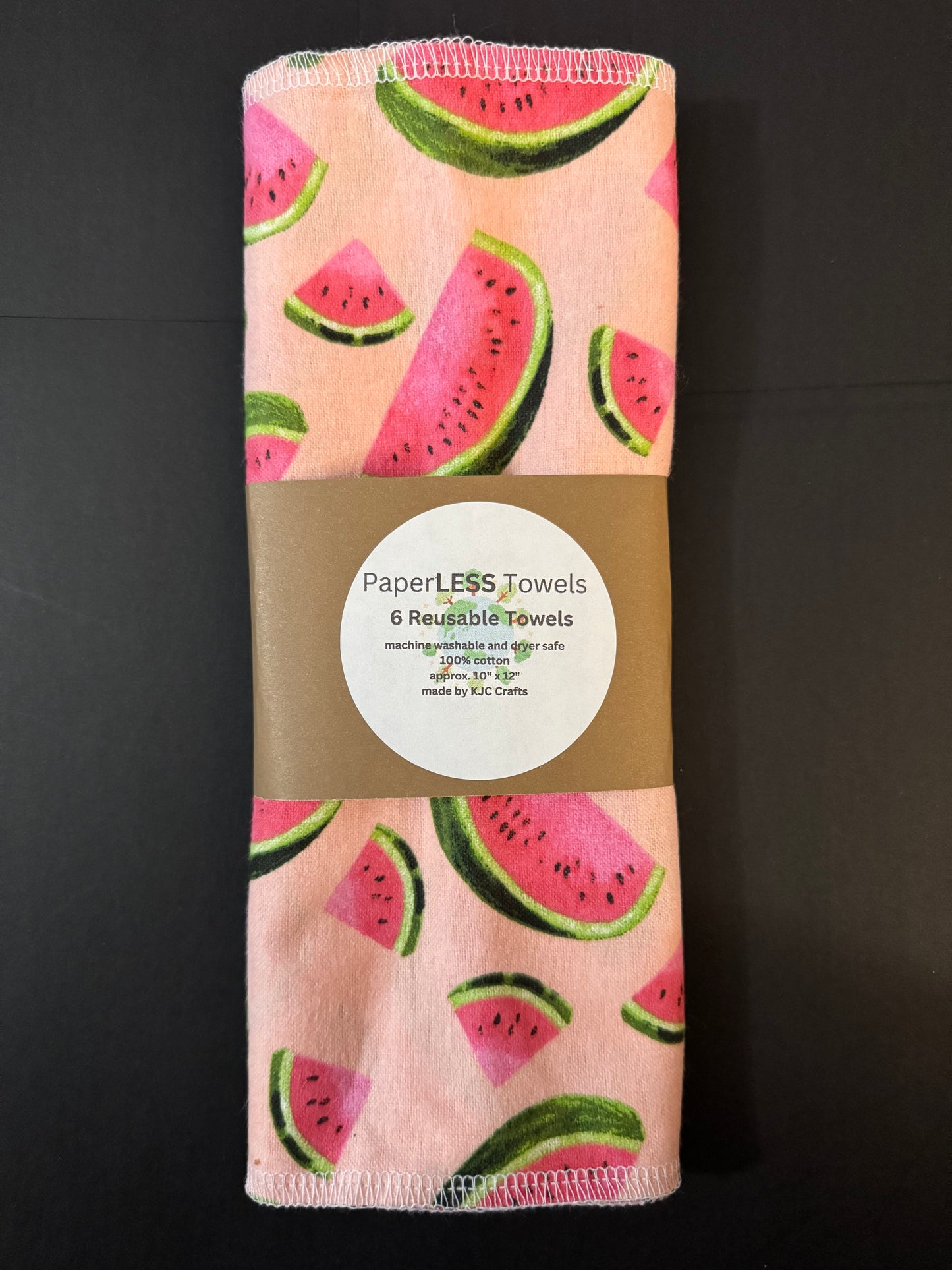 Pink Watermelon - Reusable Towels