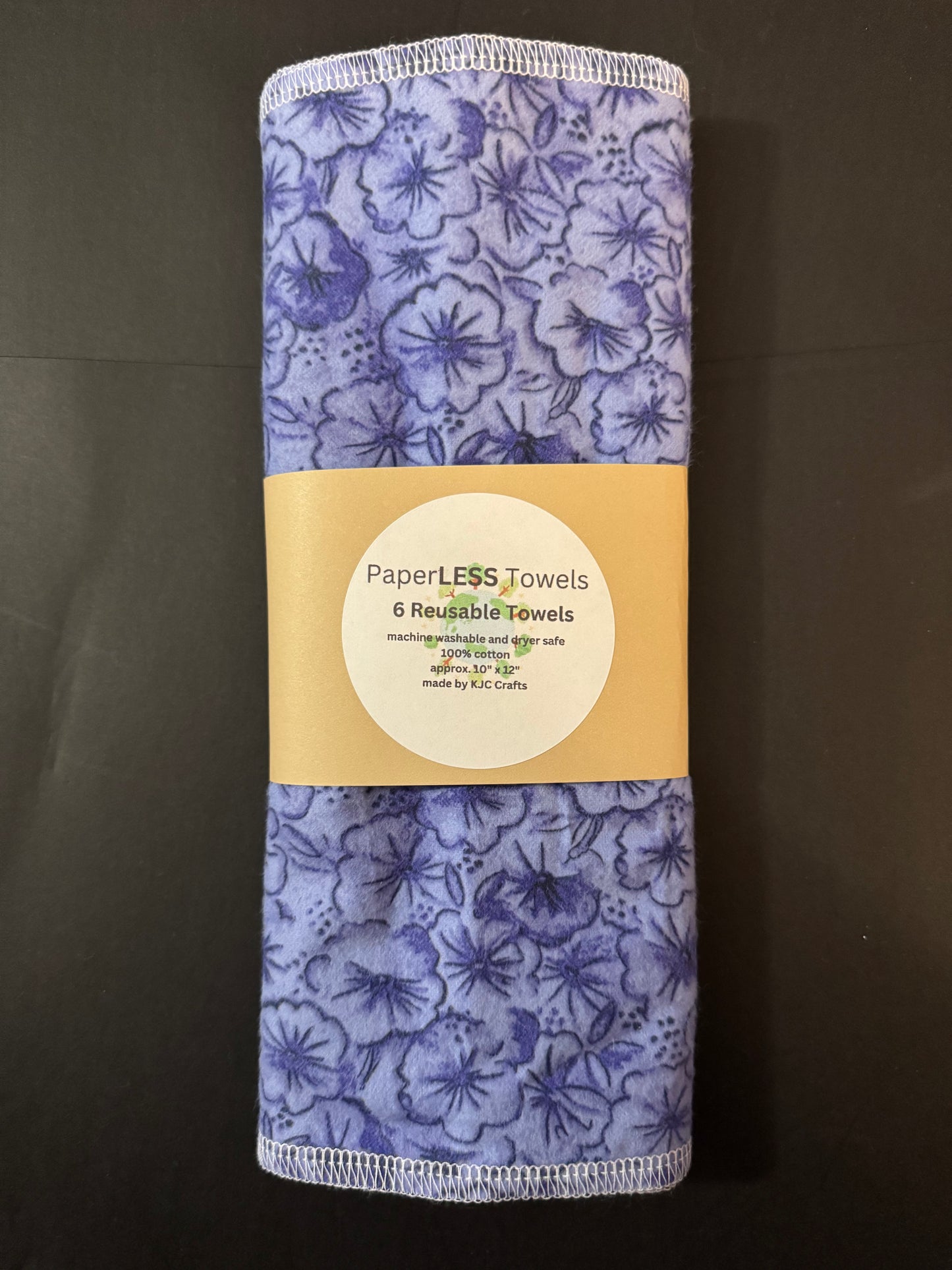 Blue Hibiscus - Reusable Towels