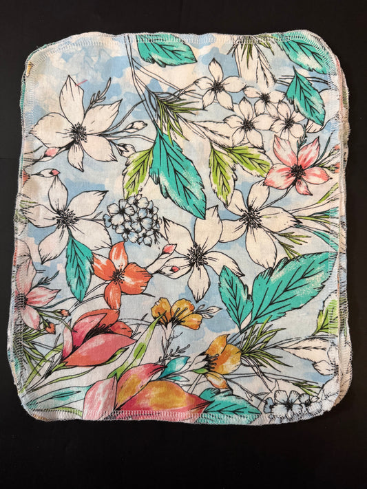 Watercolor Floral - Reusable Towels