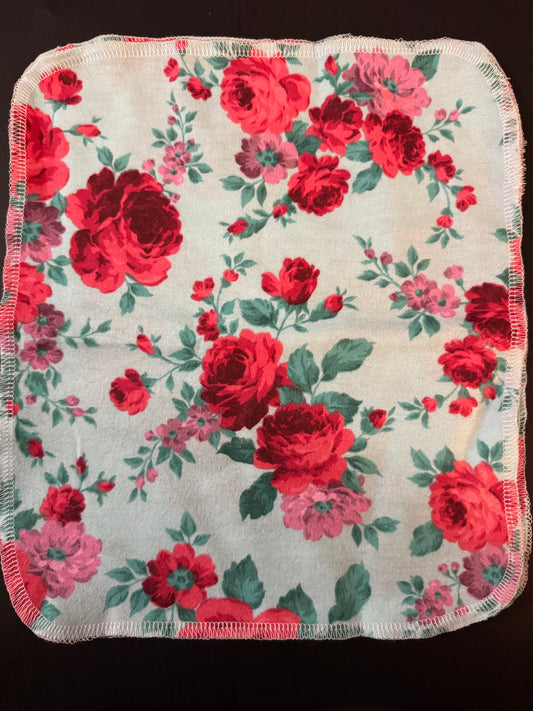 Blue Roses - Reusable Towels