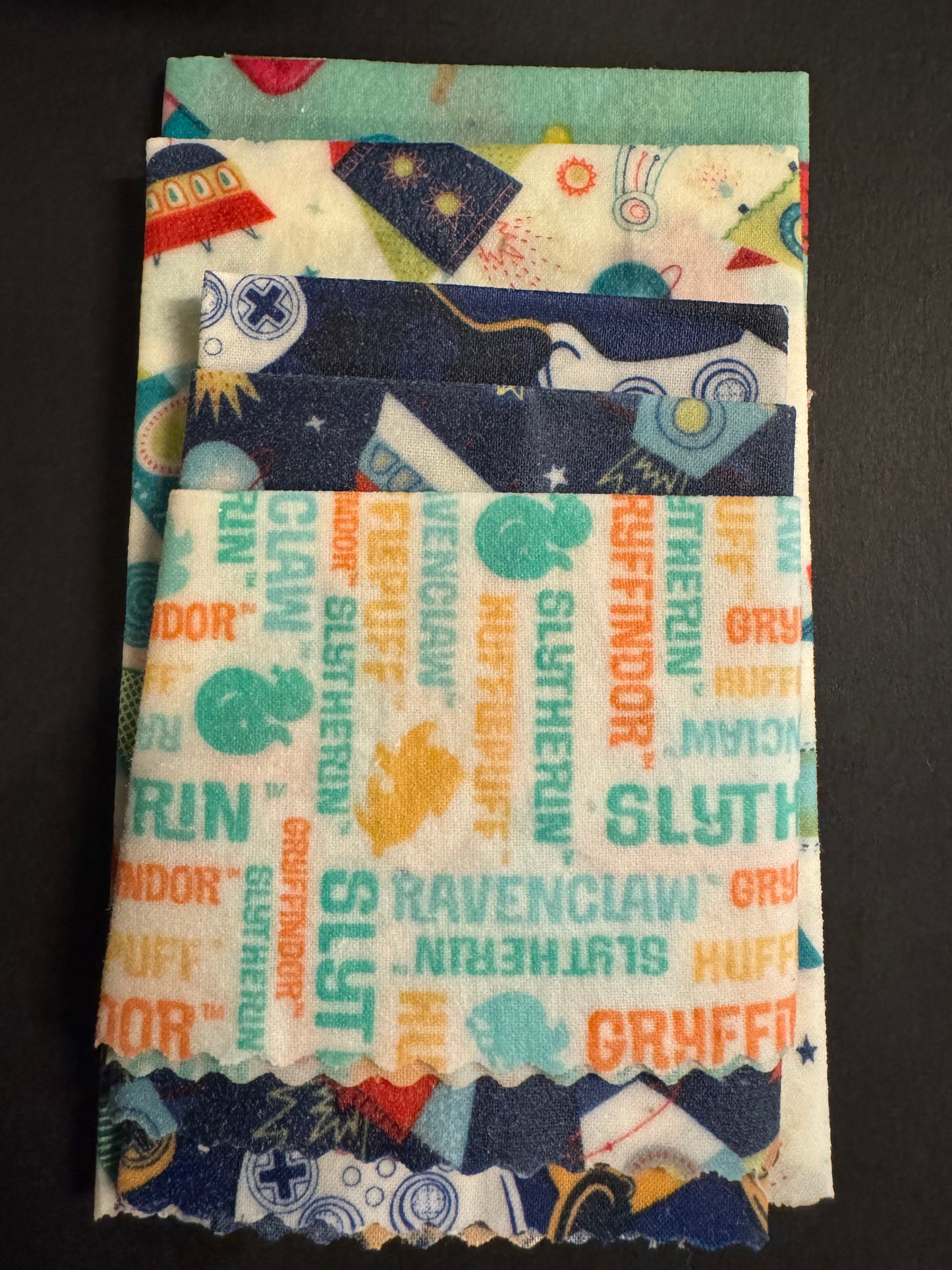 Beeswax Wraps - Mystery Kids Pack of 5