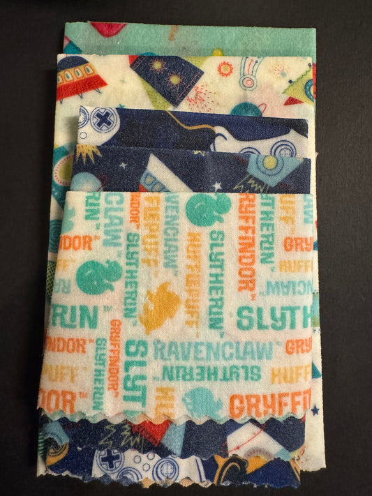 Beeswax Wraps - Mystery Kids Pack of 5
