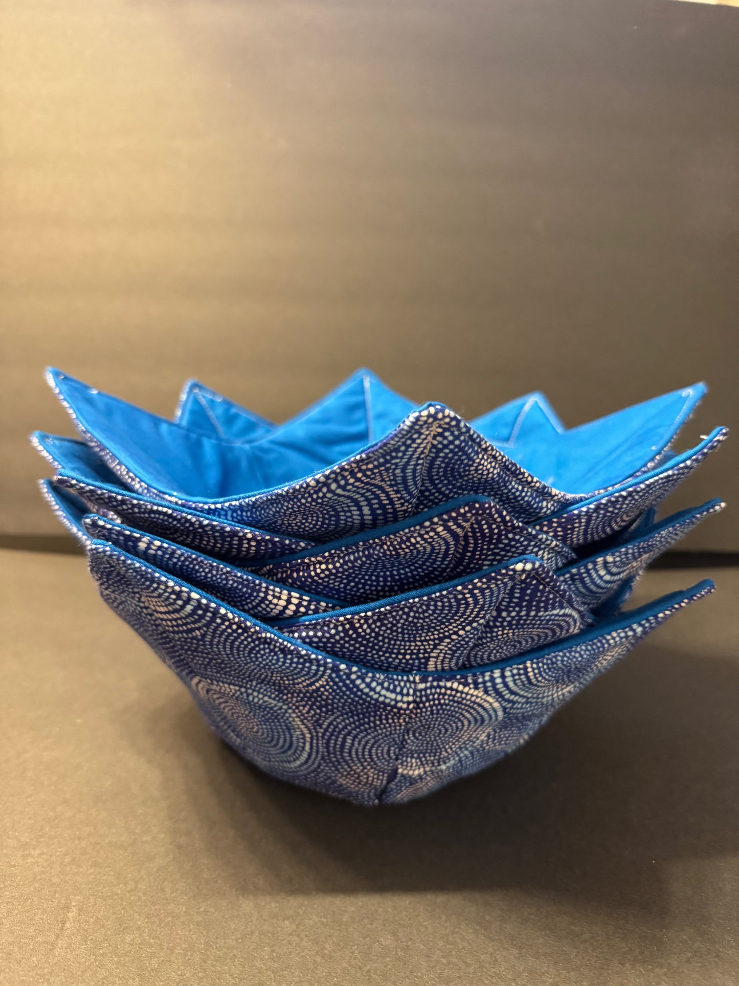 Blue Swirl Bowl Cozy