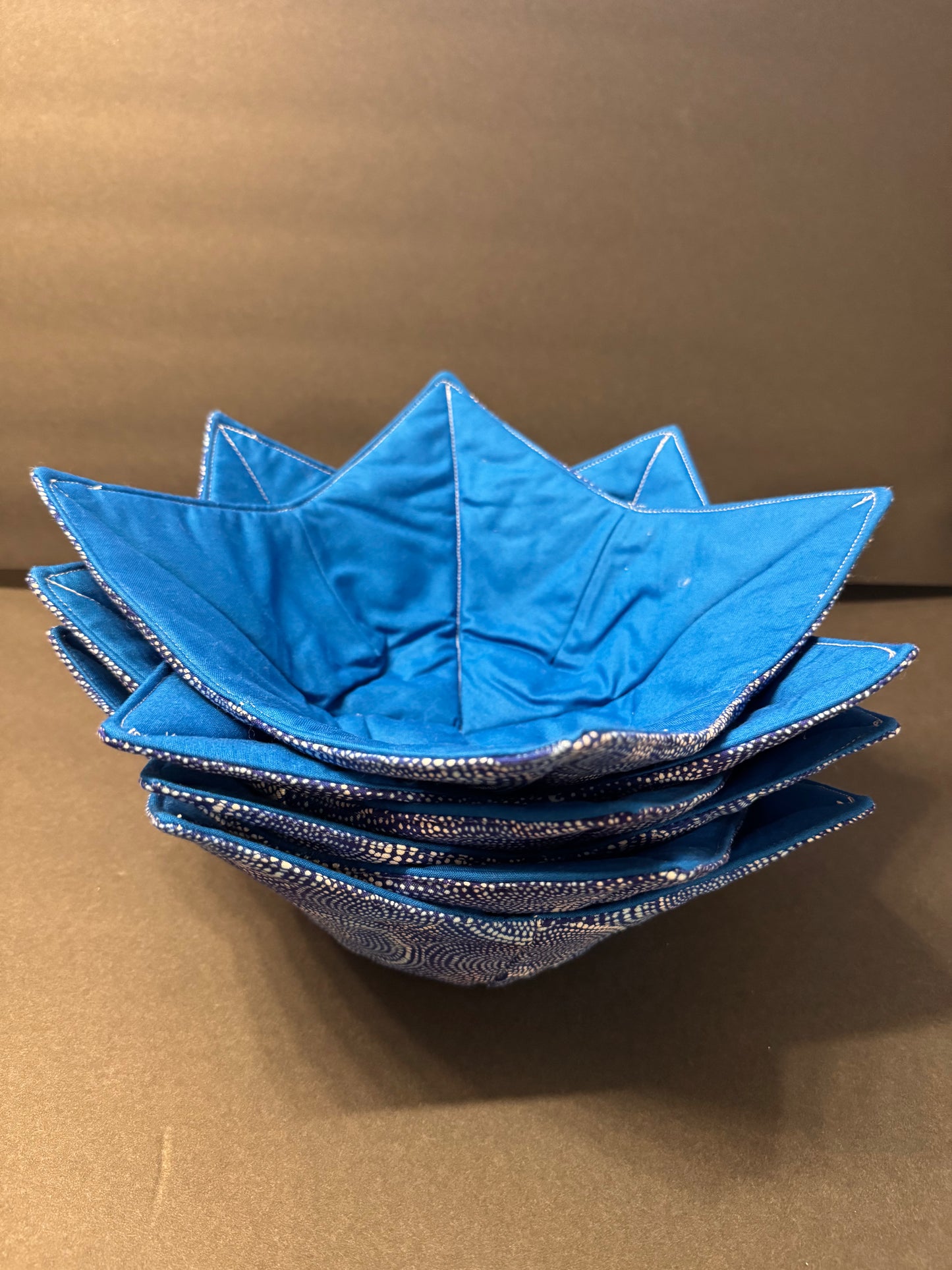 Blue Swirl Bowl Cozy