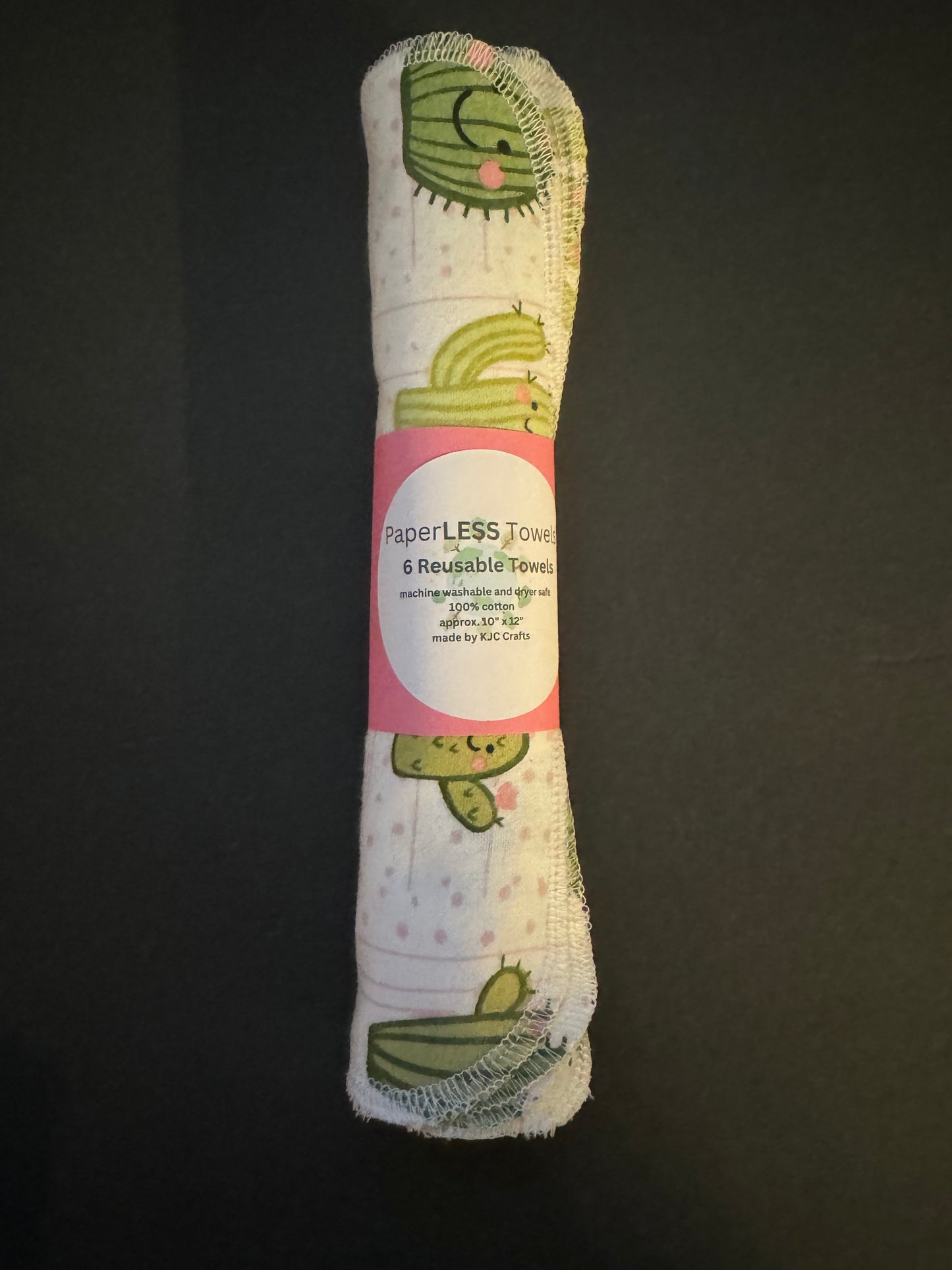 Happy Cactus Reusable Towel