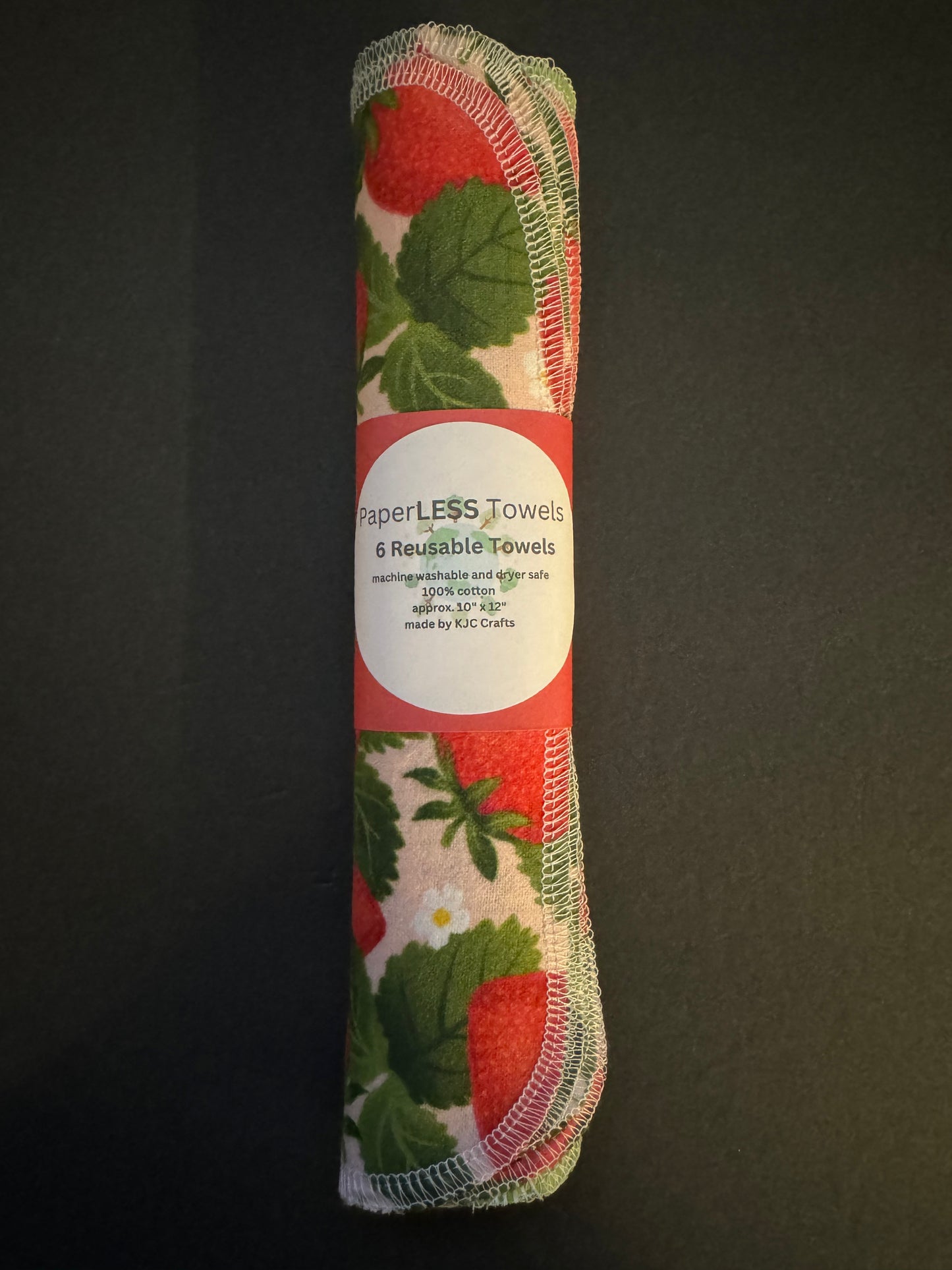 Strawberry Reusable Towel