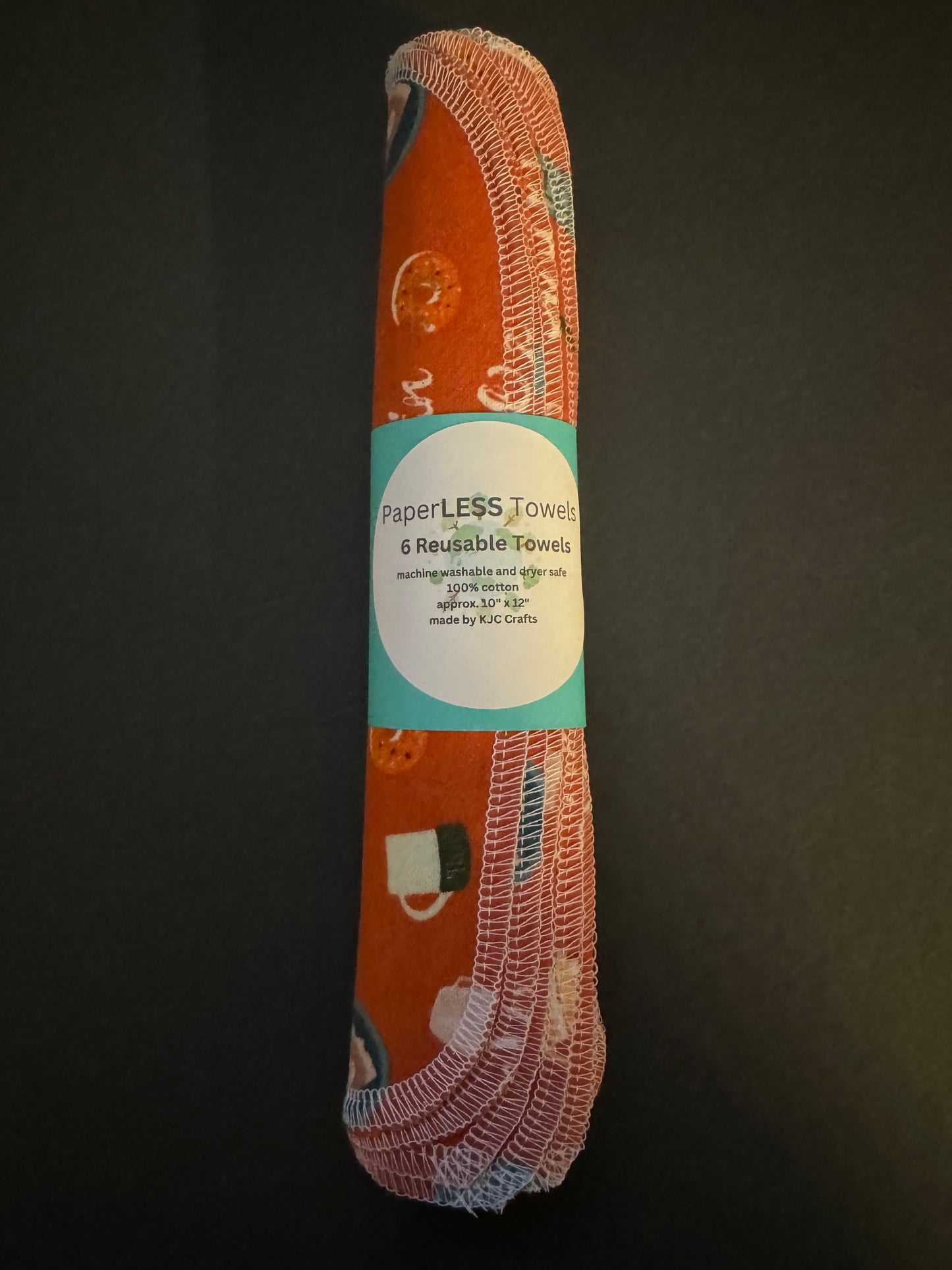 Pumpkin Spice Reusable Towel