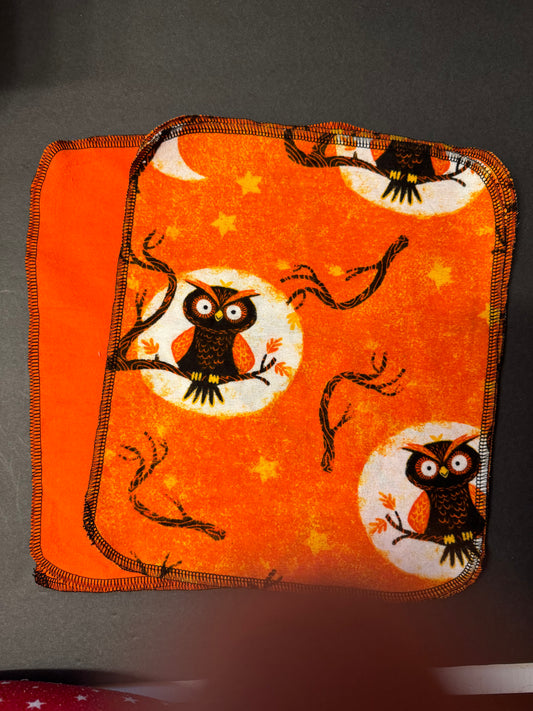 Halloween Owl Reusable Towel