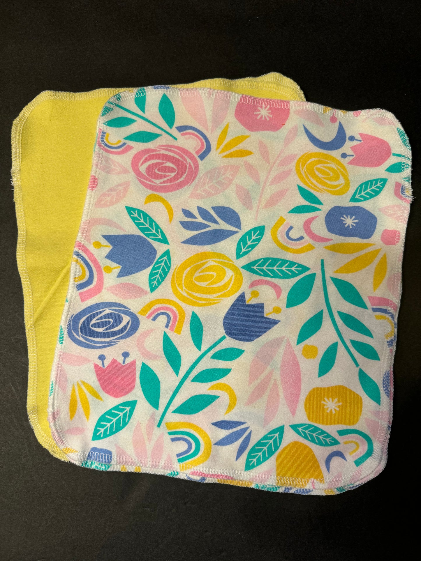 Pastel Floral Reusable Towels