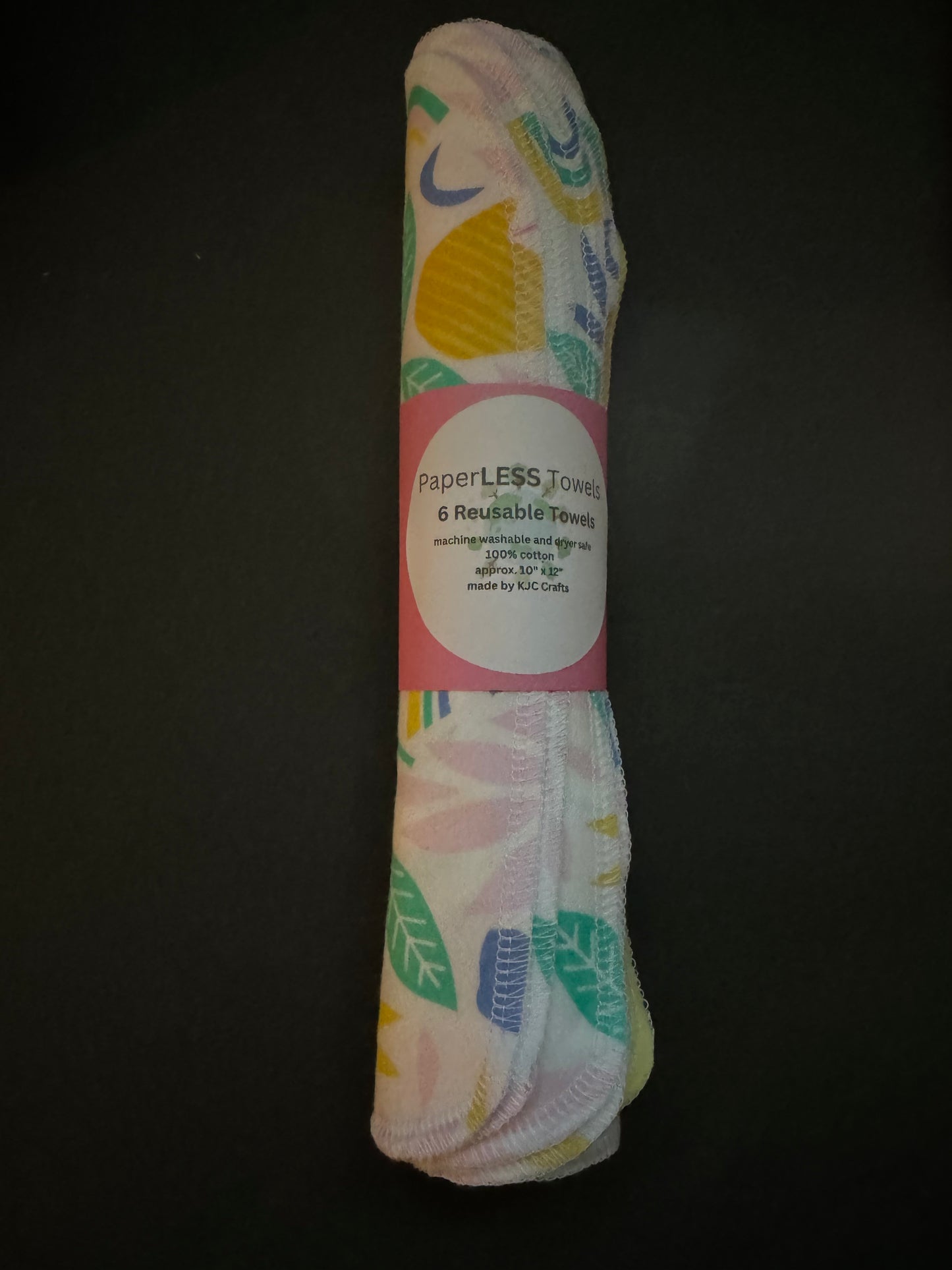Pastel Floral Reusable Towels