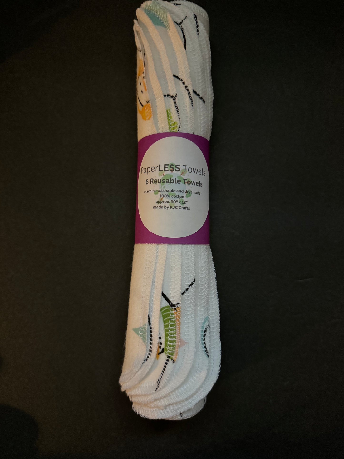 Snowman Reusable Towel