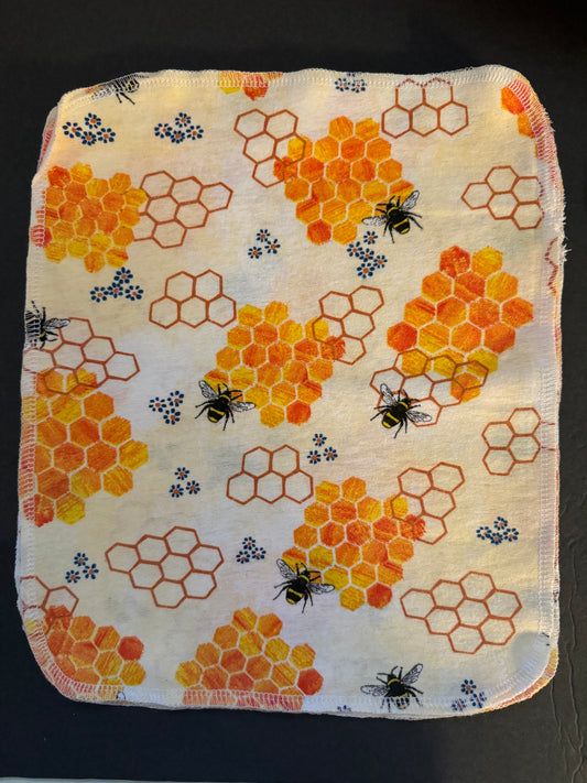 Bumblebee Honeycomb Reusable Towel