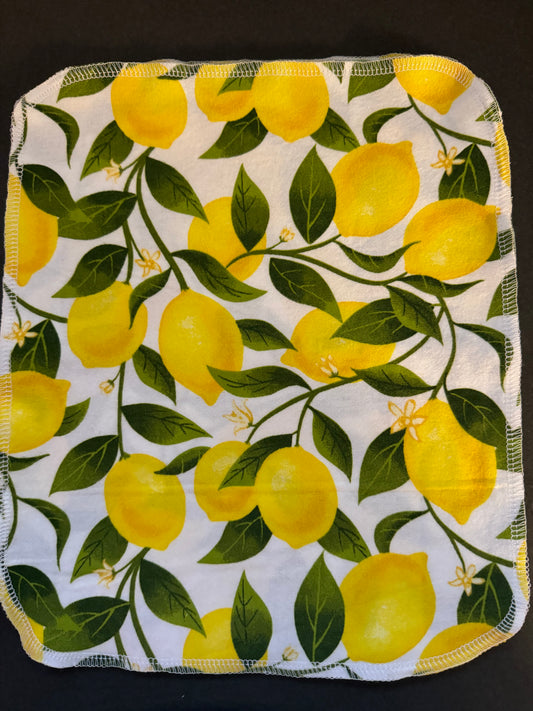 Lemon Reusable Towel